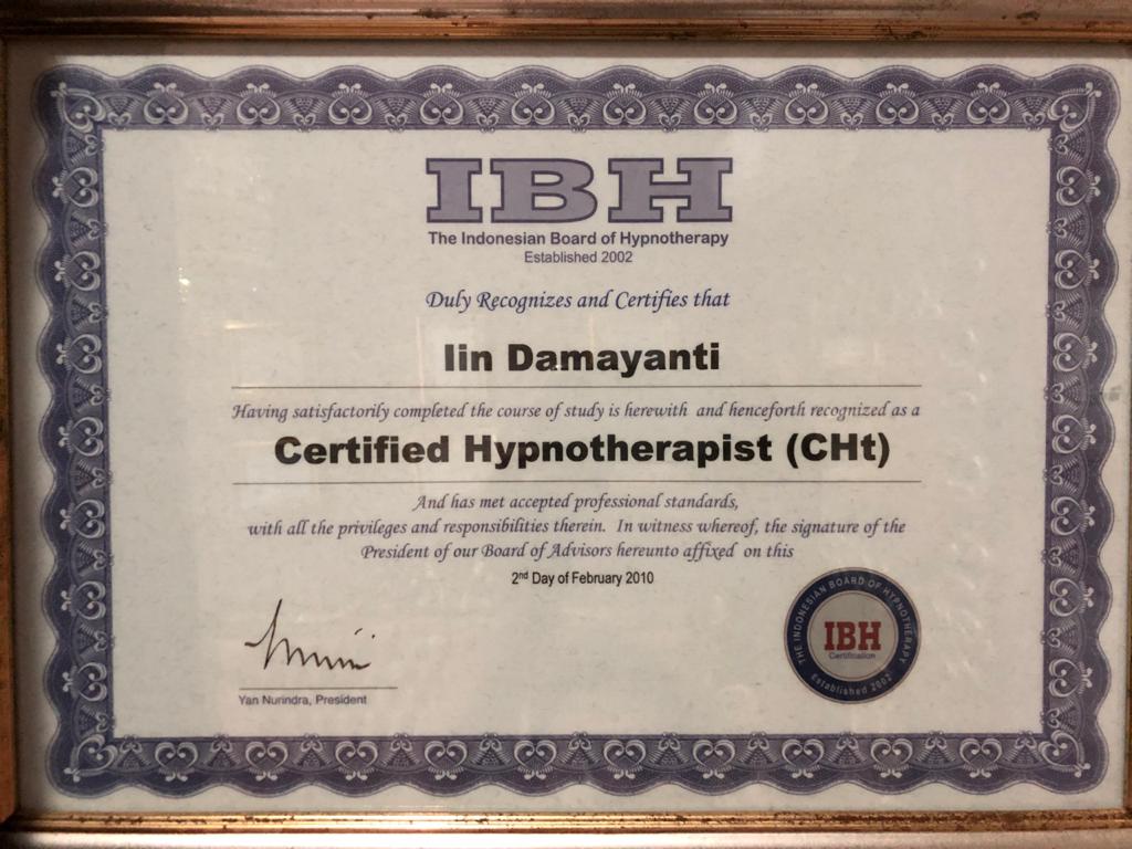 Certified Hypnotherapist Certified Hypnotherapist