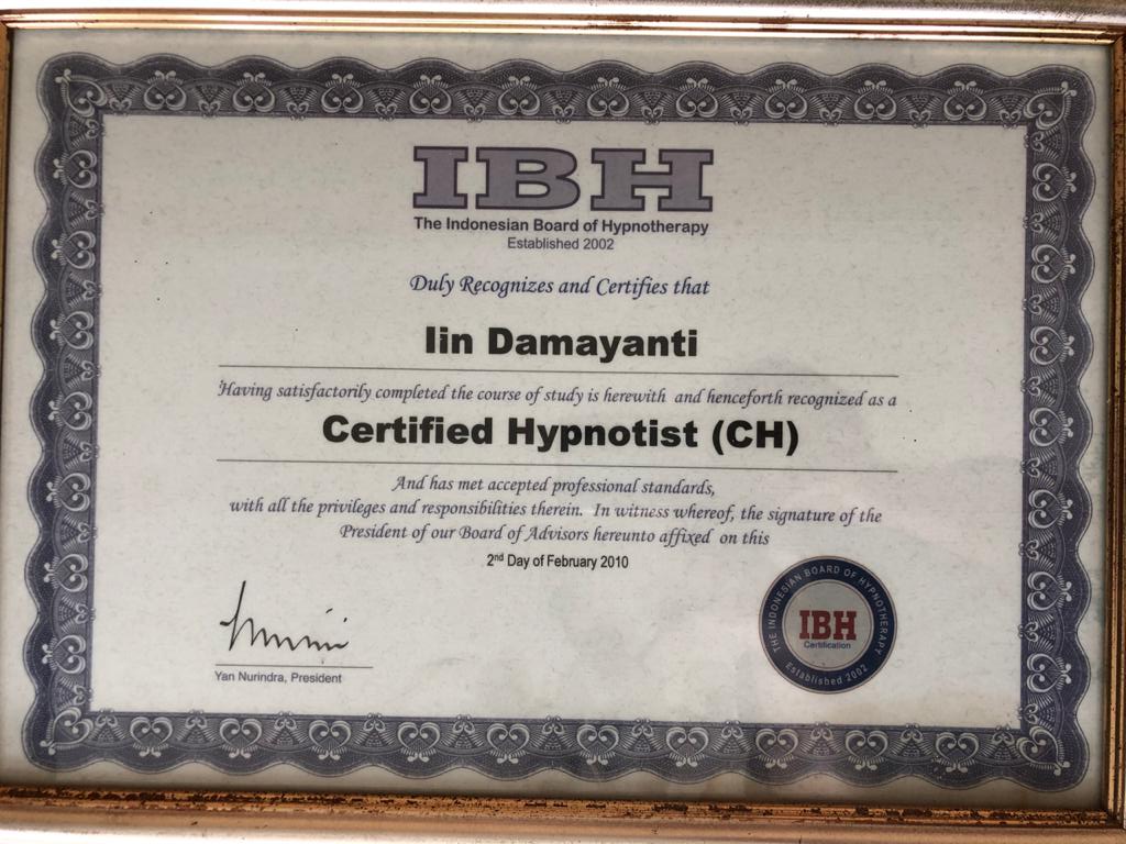 Certified Hypnotist Certified Hypnotist