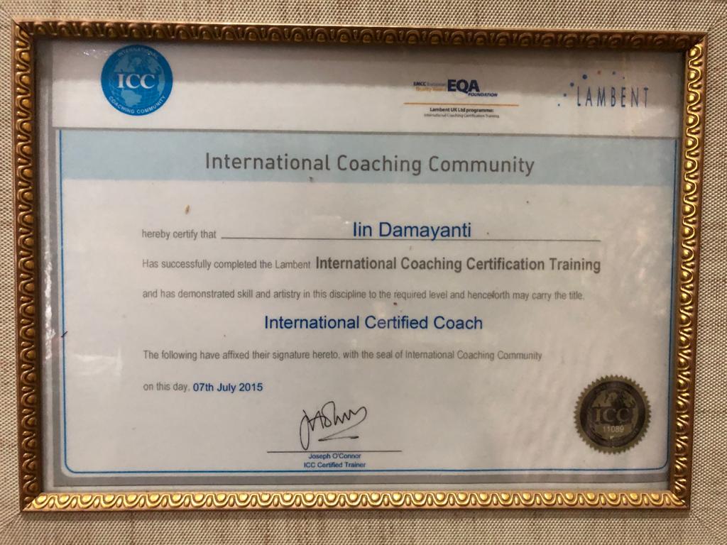 sertifikat icc iin damayanti