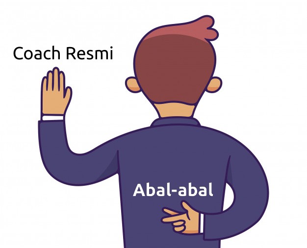 coach abal-abal dan coach resmi