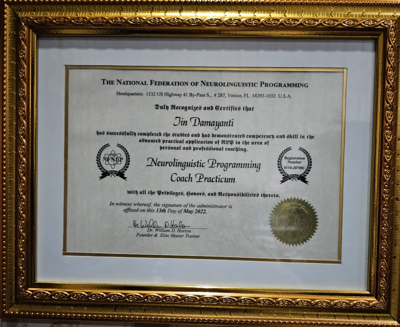 NLP Coach Practicum